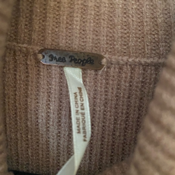 free people turtle neck tunic. - Picture 4 of 4